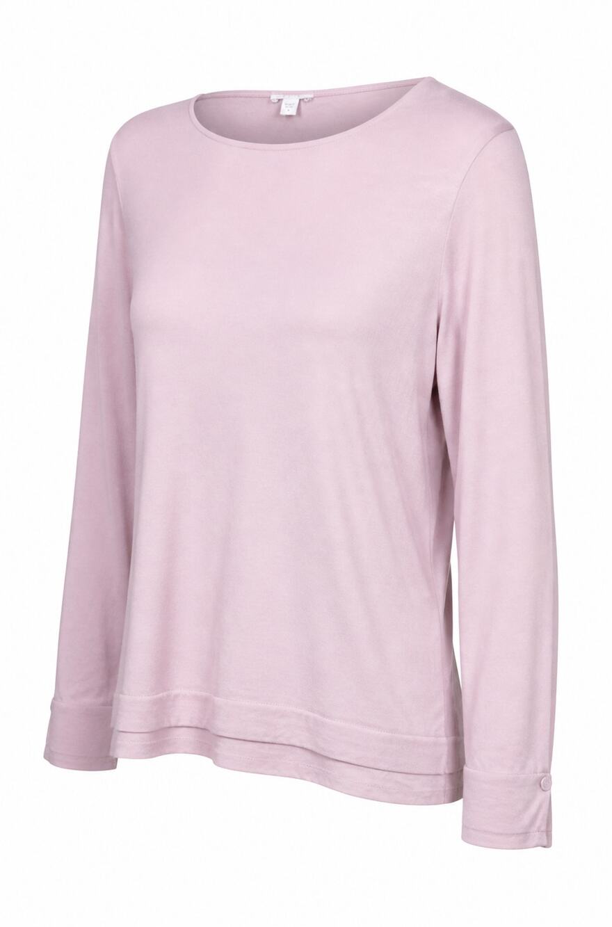 J Jill Pink Merino Wool Washable Sweater Womens Washable Long Sleeve Top SZ XL